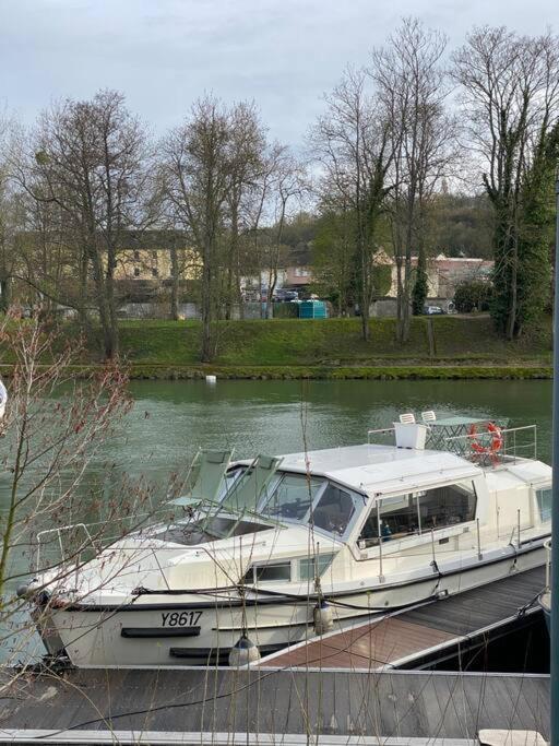 Charmant Bateau Sur La Marne Ла-Ферте-су-Жуарр Екстер'єр фото