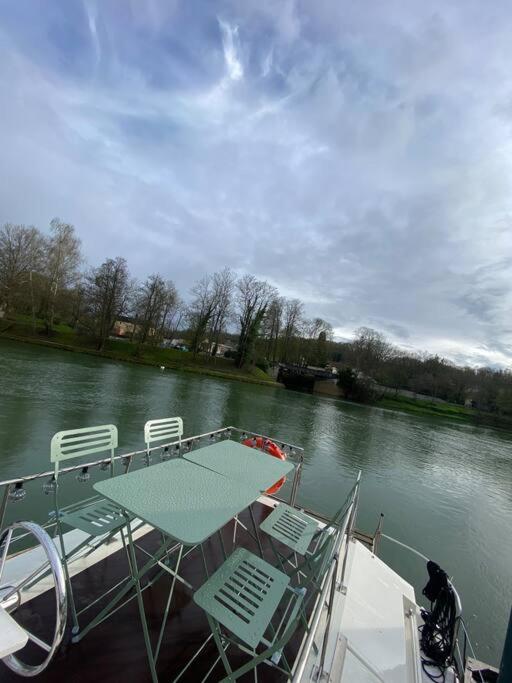 Charmant Bateau Sur La Marne Ла-Ферте-су-Жуарр Екстер'єр фото