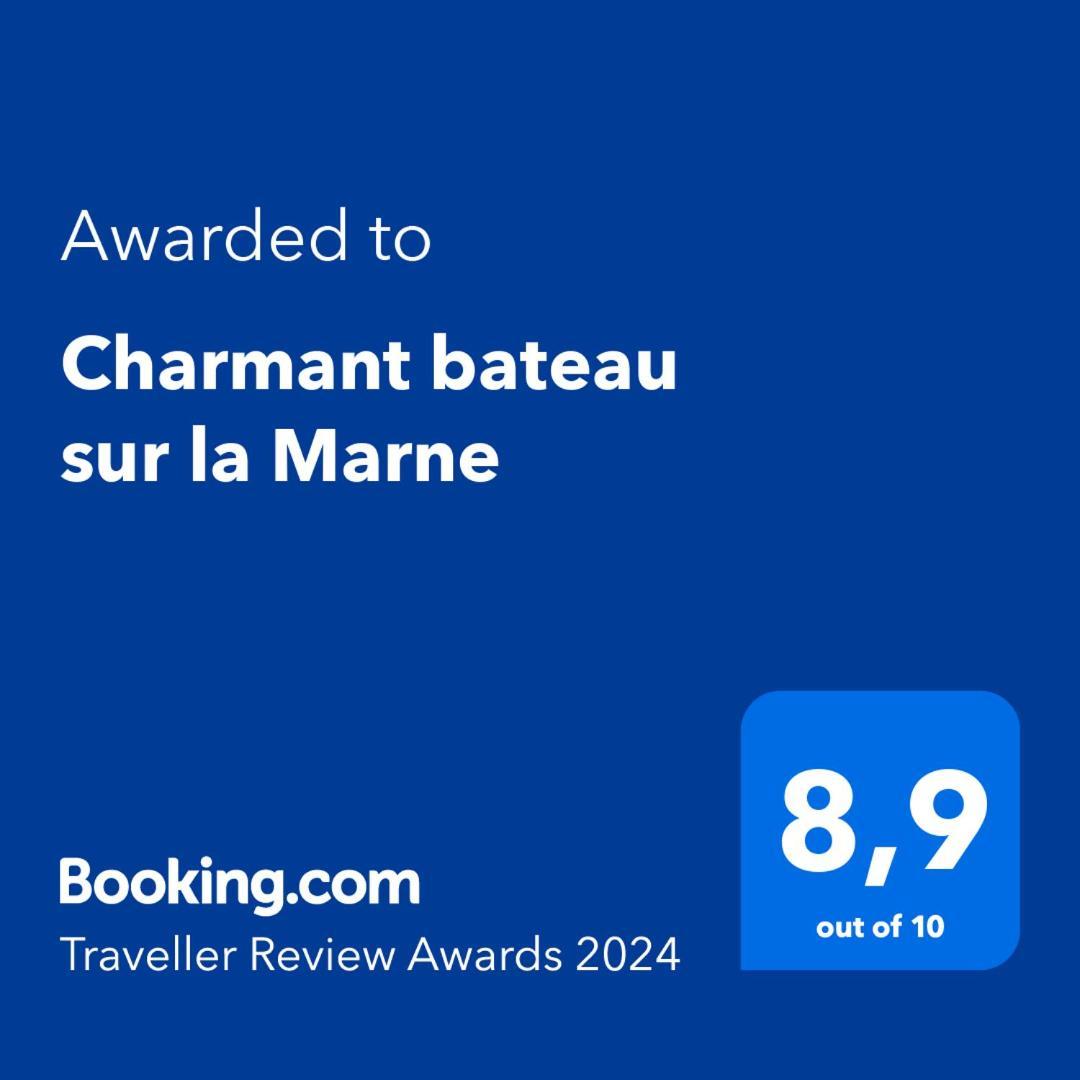 Charmant Bateau Sur La Marne Ла-Ферте-су-Жуарр Екстер'єр фото